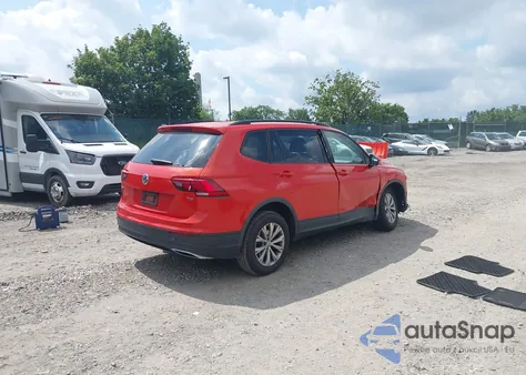 2018 Volkswagen Tiguan 2.0T S from USA, damaged, VIN 3VV1B7AX5JM085971